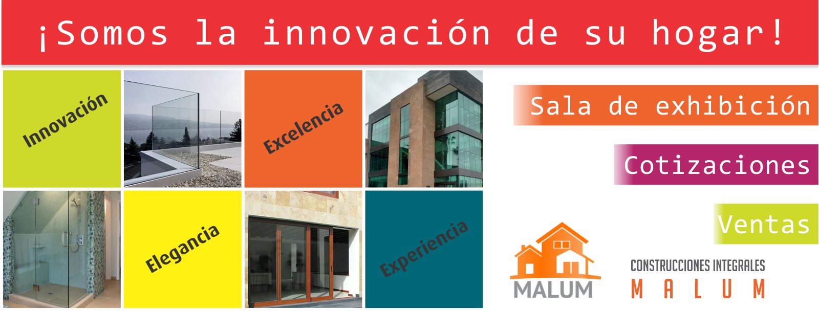 Banner promocional instaladores de vidrio