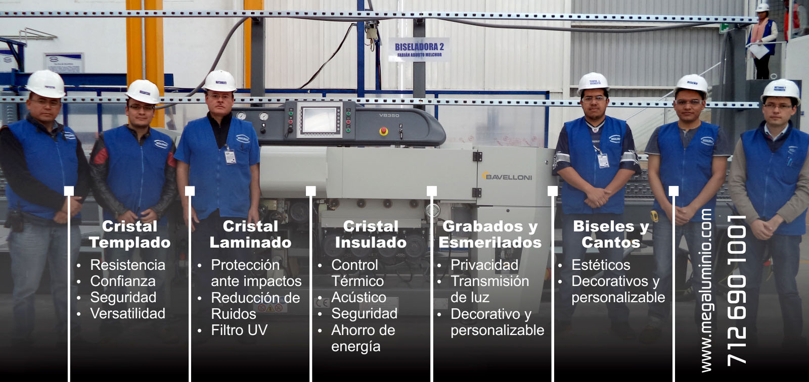 Banner promocional instaladores de vidrio
