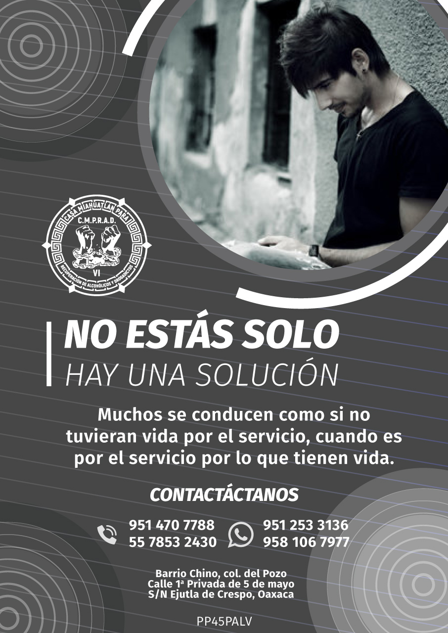 Flyer para clínica de tratamiento contra alcoholicos