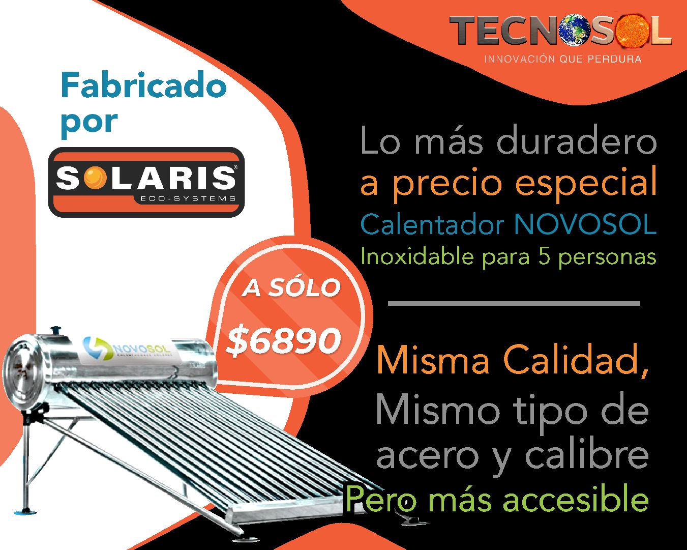 Imagen para empresa comercializadora de calentadores solares