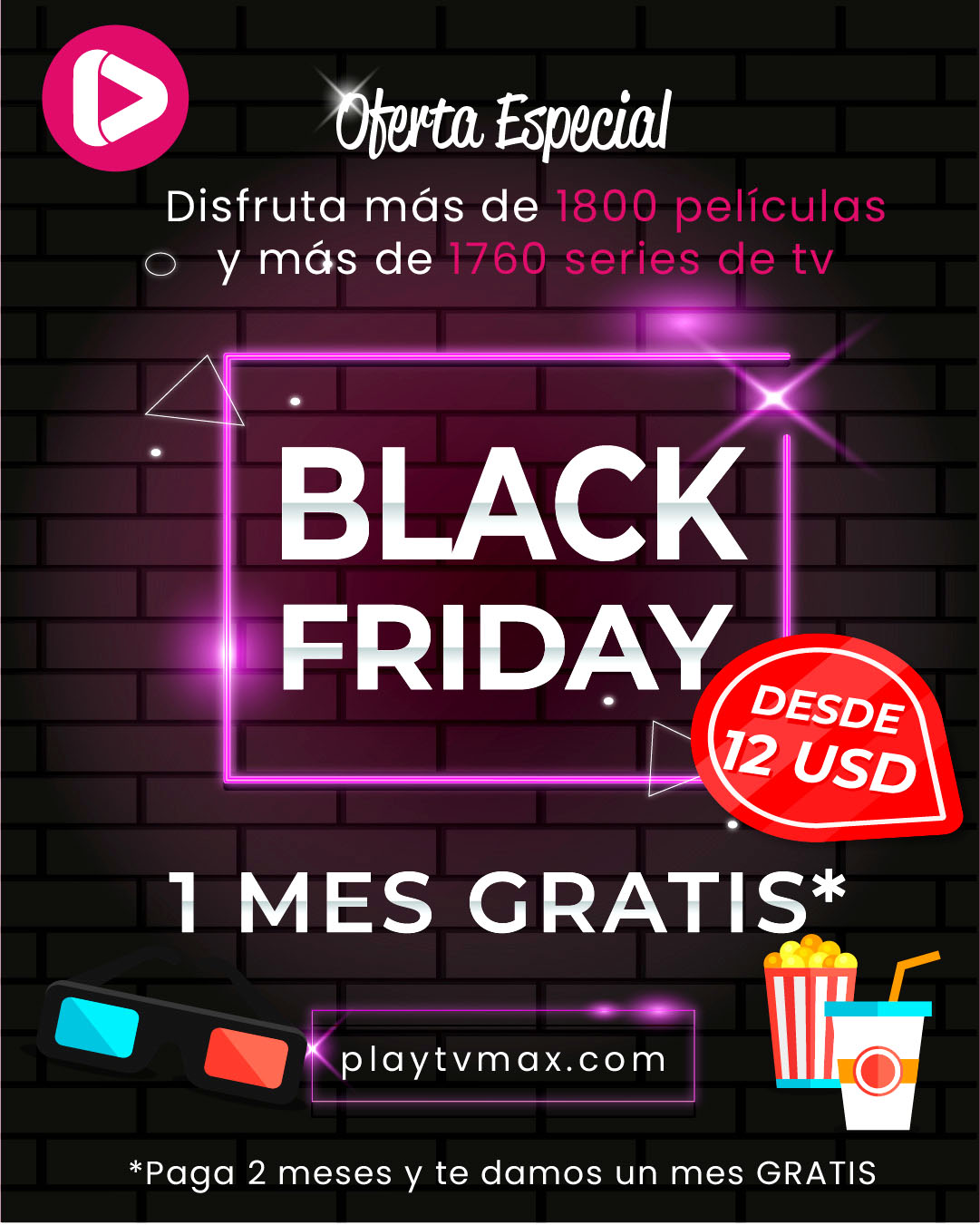 Imagen para empresa dedicada a la venta de servicios de streaming