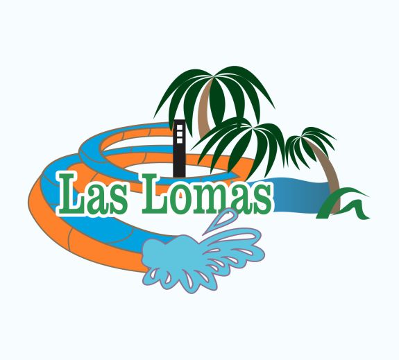 Logotipo para balneario las lomas